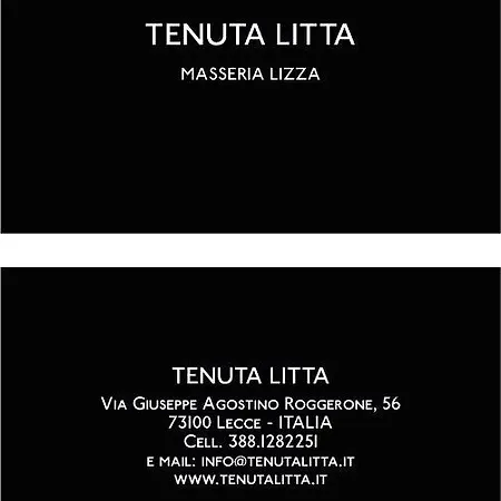 Tenuta Litta - Masseria Lizza * Lecce